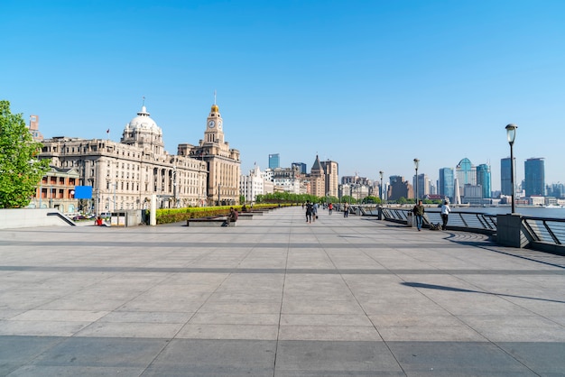 Bund-Architektur in Shanghai