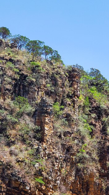 Bundesstaat Minas Gerais, Brasilien. Furnas-Schluchten in Capitolio City.