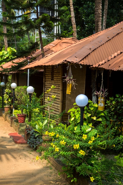 Bungalow em varkala no estado de kerala, índia