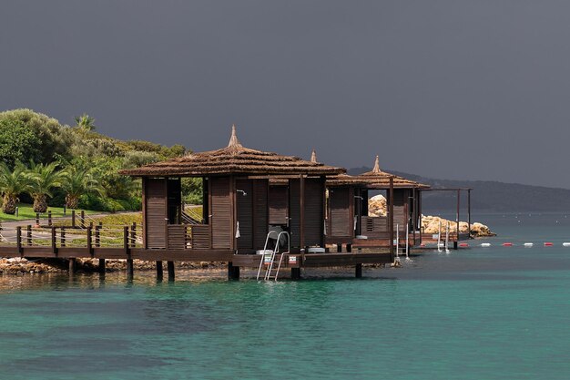 Bungalows auf dem Wasser