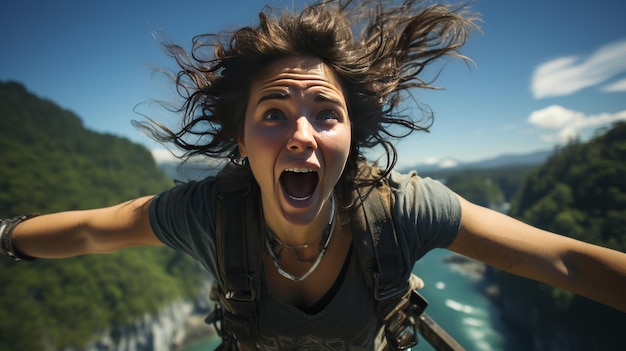 Foto bungee jumping na nova zelândia