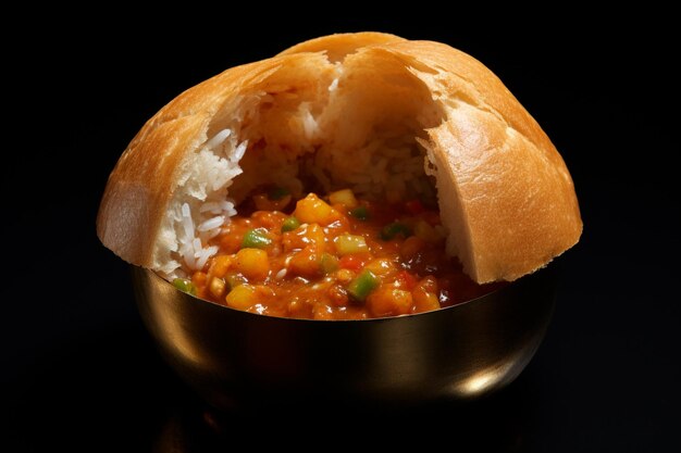 Foto bunny chow delight curry cativante