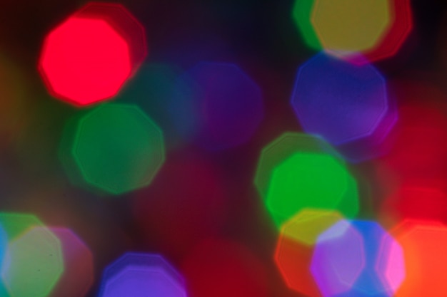 Bunte abstrakte Bokeh Lichter