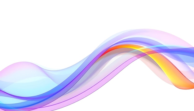 Bunte abstrakte Wellen