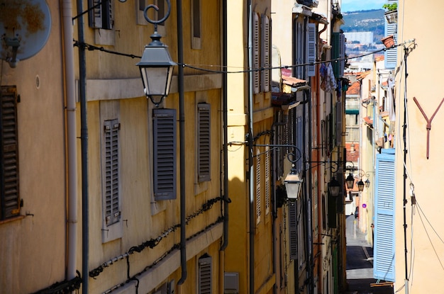 Bunte Altstadt in Marseille