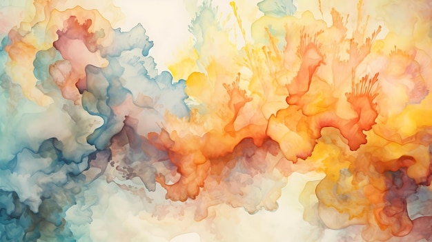 Bunte Aquarell Hintergrund