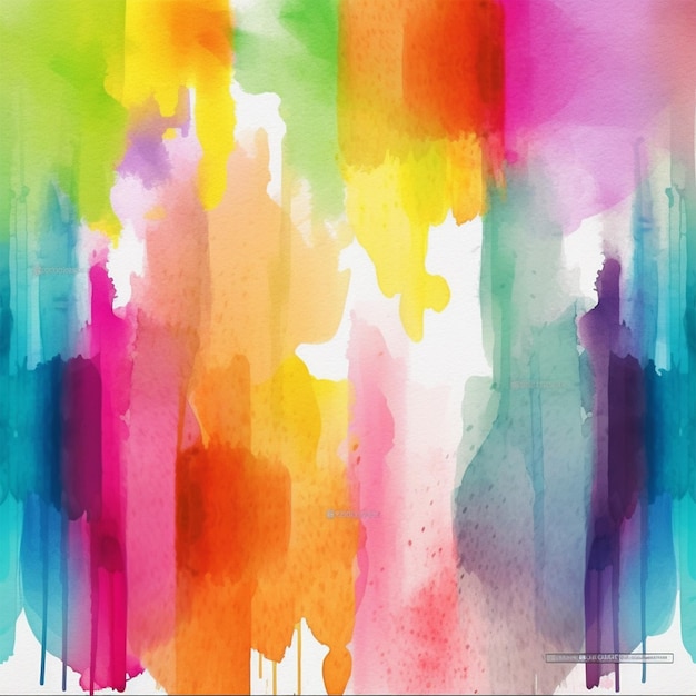 Bunte Aquarell Hintergrund