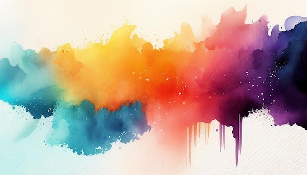 Bunte Aquarell Hintergrund