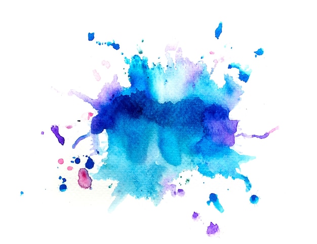 bunte Aquarell Hintergrundkunst Handfarbe