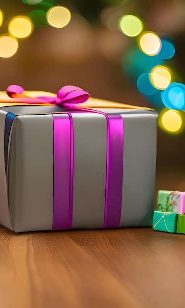 Bunte Überraschungs-Geschenkboxen für Weihnachten