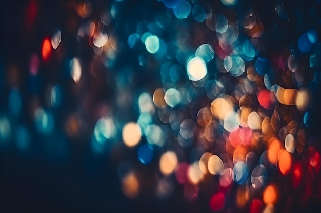 Bunte Bokeh Weihnachten Hintergrund