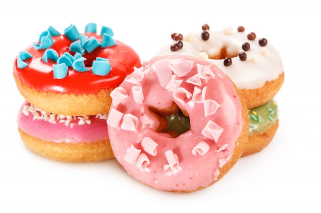 Bunte Donuts