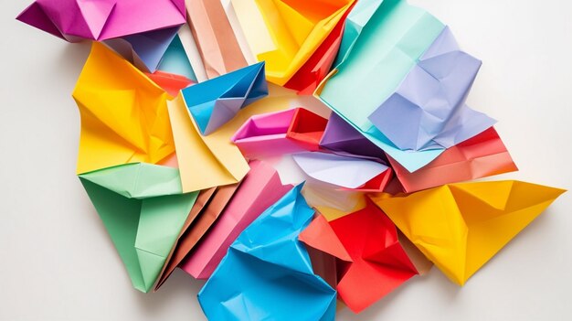 Bunte Einkaufstüten aus Papier isoliert