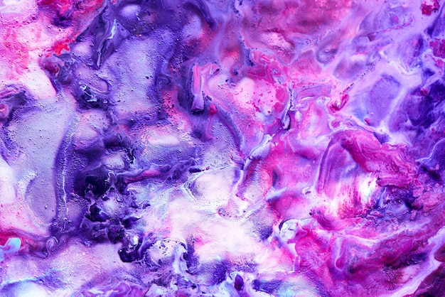 Bunte flüssige Kunst Hintergrund kontrastierende Mischung flüssige Farben Abstrakte Meerjungfrau Textur Tapete