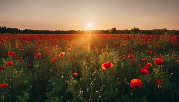 Bunte Gänseblümchen isoliert auf weißem Hintergrund erzeugen KI