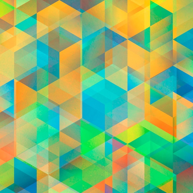 Bunte Grafik des geometrischen Kunstmusters der Raute