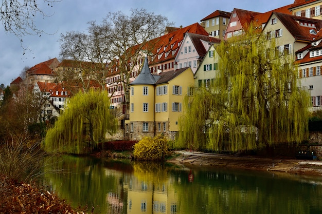 Foto bunte häuser in deutschland