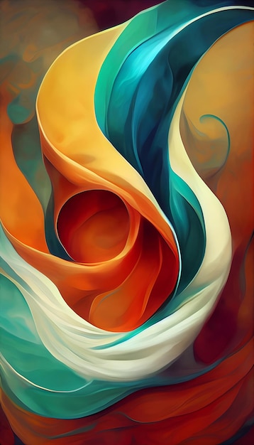 Bunte kostenlose Hintergrundflüssigkeit abstraktes Ölgemälde flüssige Marmorierung Farbe Textur Hintergrundmalerei abstrakte Textur intensive Farbmischung Tapete