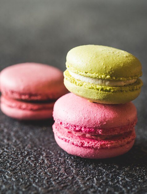 Bunte Macarons