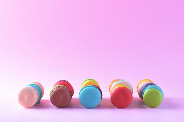 Bunte Macarons