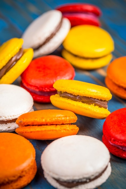 Bunte Macarons