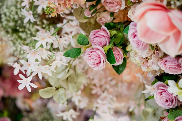 Bunte Natur des schönen Blumenhintergrundes