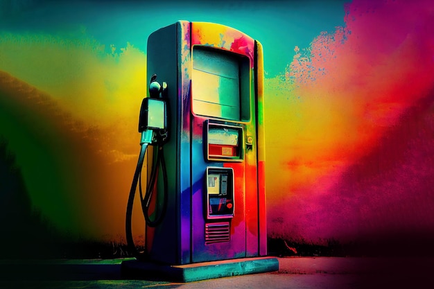 Bunte Tankstelle Generative KI