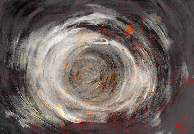 Bunter lebendiger strukturierter kosmischer Hintergrund. Abstrakte handgemalte auf Papieraquarellbeschaffenheit. Dekorative chaotische Überlagerung für das Design. Helle künstlerische Malerei.