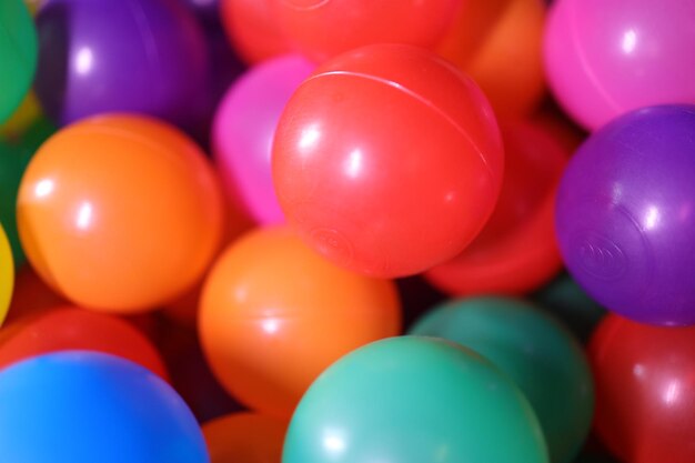 Buntes Ball-Ozean-Bälle-weiches Plastikspielzeug