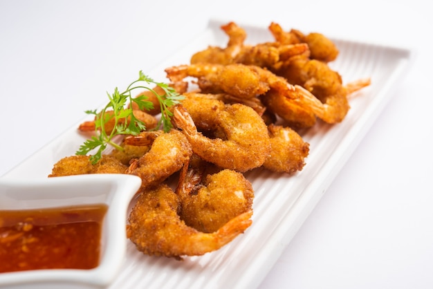 Buñuelos de camarones o bajji de gambas o jheenga pakodaÃƒÂƒÃ‚Â‚ÃƒÂ‚Ã‚Â o kolambi o zinga pakora, bocadillos de la India