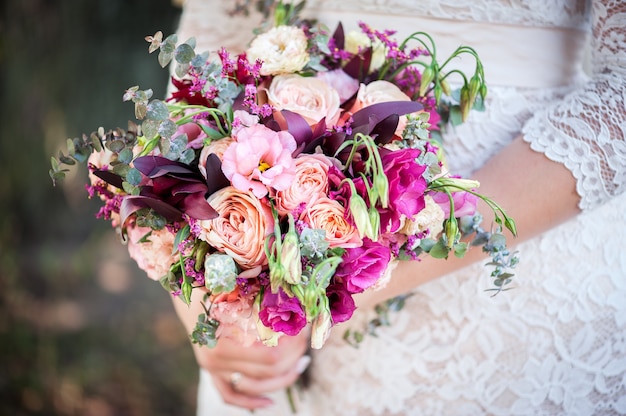 Foto buquê de casamento para a noiva