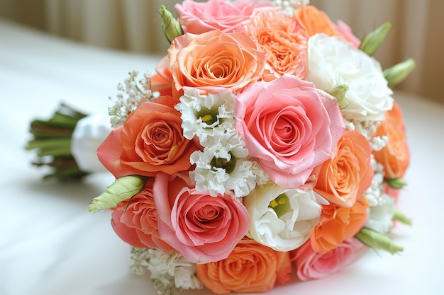 buquê de flores para ideias de casamento fotografia profissional