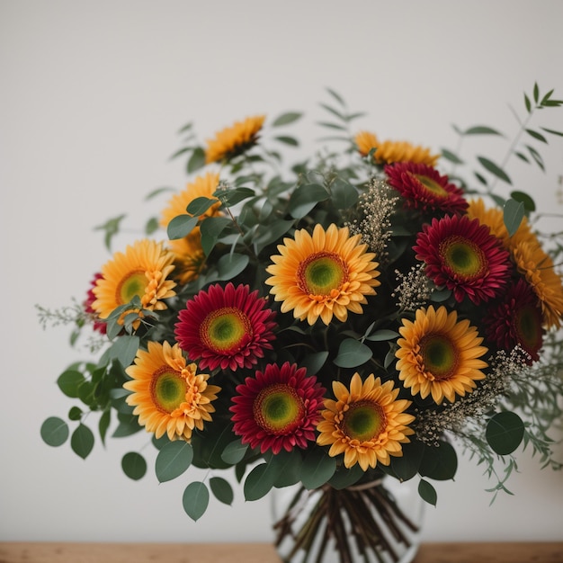 buquê de flores pode ser usado para convites cartão de casamento