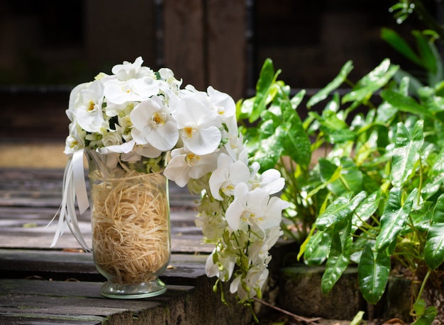 Buquê de florista branco