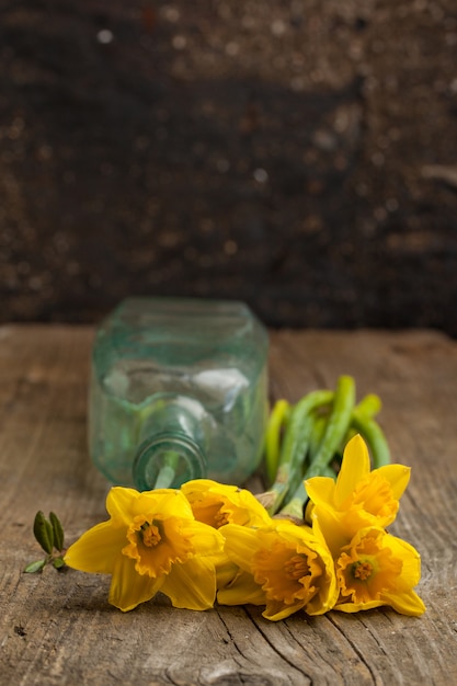 Buquê de narcisos amarelos