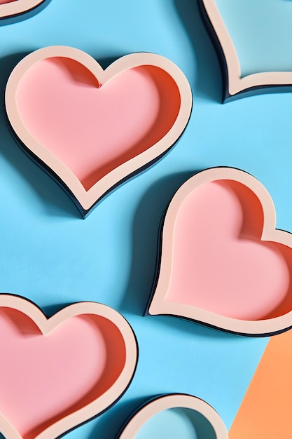 La burbuja del corazón en el discurso La burbuya de las redes sociales con el corazón El fondo para el diseño romántico