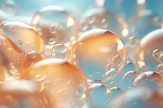 Burbujas de deriva delicadas