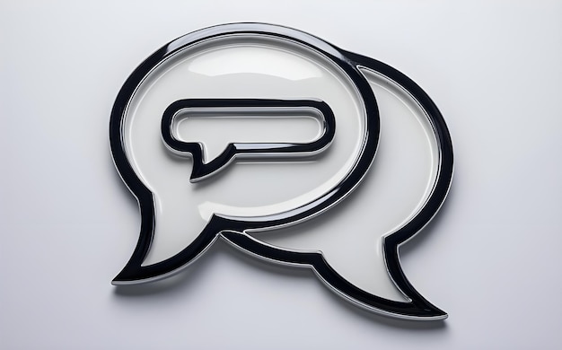 Burbujas de habla de cromo renderizadas