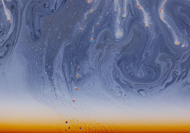 Burbujas de jabón fluido psicodélico colorido arte abstracto patrones surrealistas con arco iris y olas de