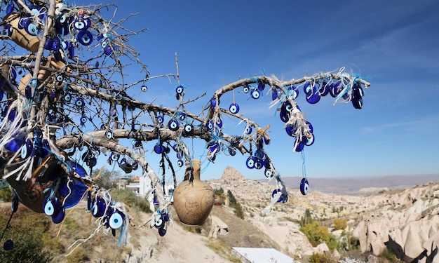 Burg Uchisar in Kappadokien Nevsehir Türkei