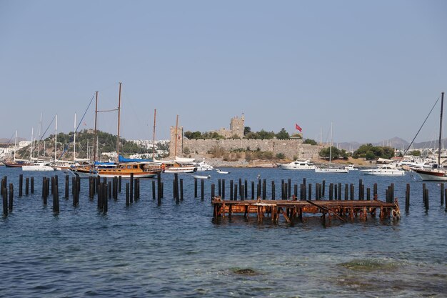 Burg von Bodrum in der Türkei