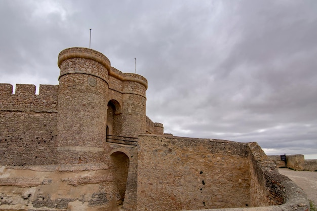 Burg von Chinchilla de Montearagon, Provinz Albacete, Spanien