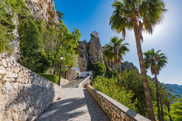 Burg von Guadalest in AlicanteSpanien