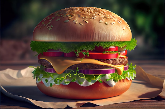 Burger essen