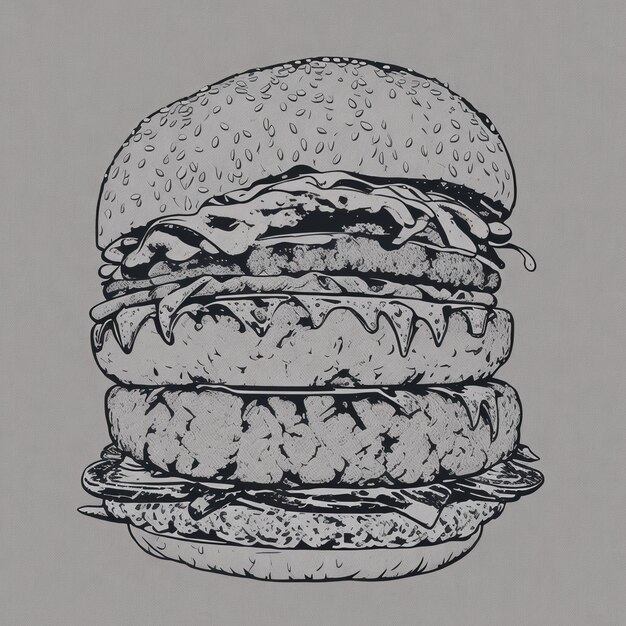 Foto burger-vektorbild