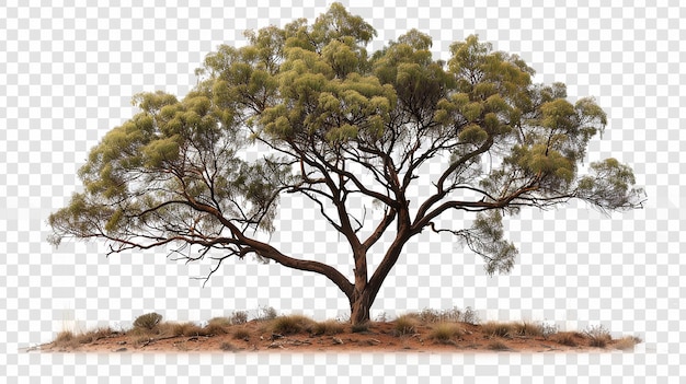 Burke Wills excava un árbol en Australia