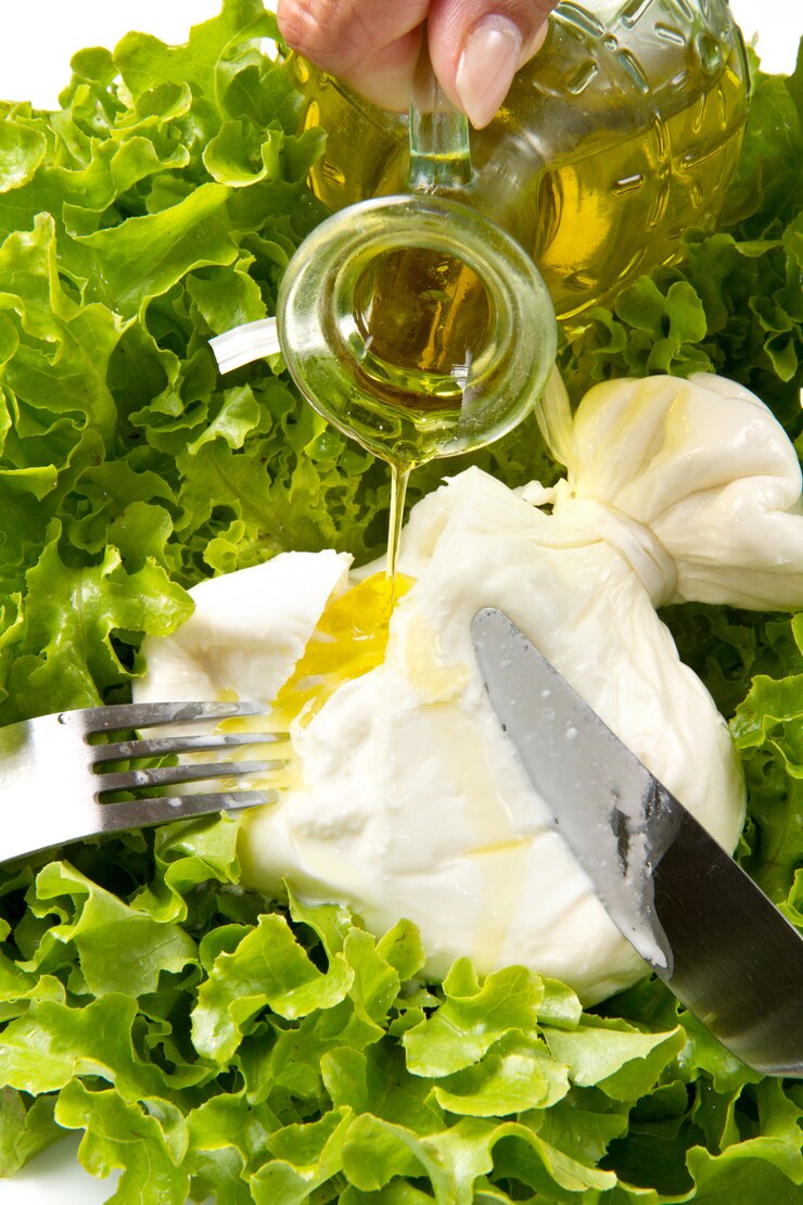 Burrata En Ensalada