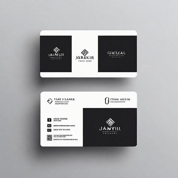 Foto business card template