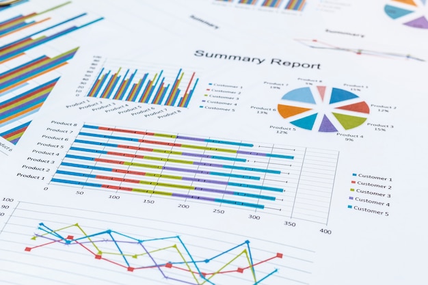 Business-Chart-Bericht