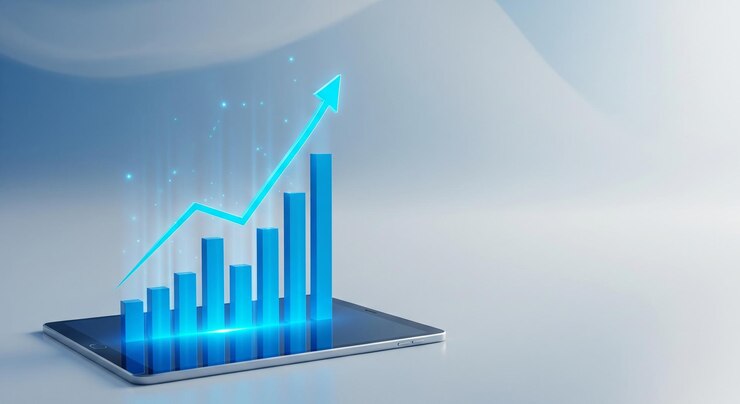 Business Growth and Financial Chart
